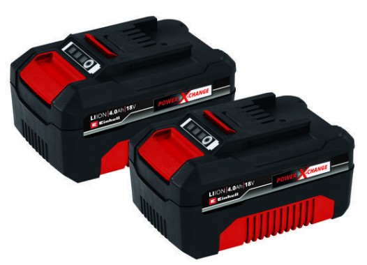 Einhell X-Change Akku-Twinpack 4,0 Ah - 4511489